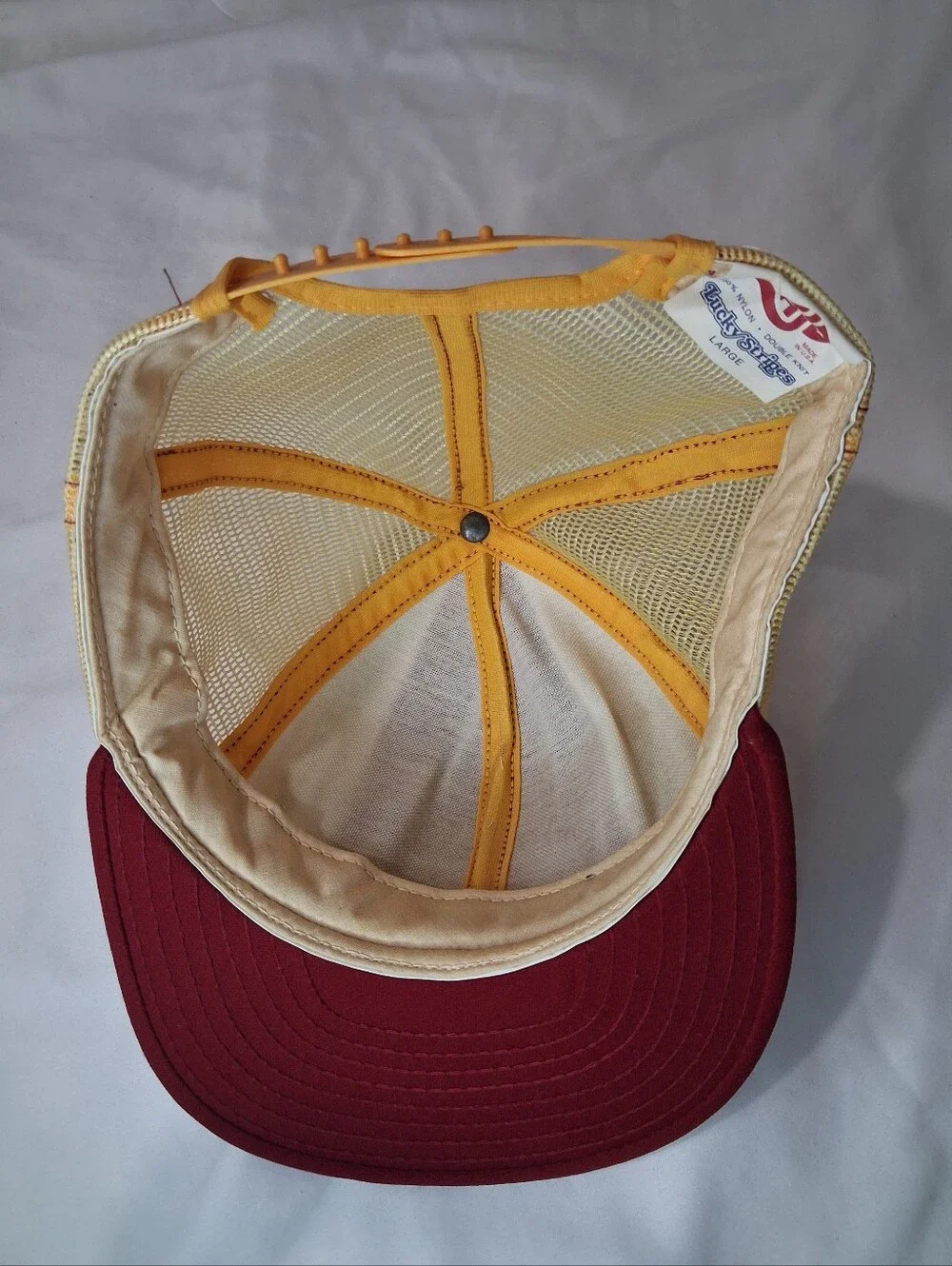 Vintage 80's Washington Redsking NFL Collectible Super Bowl XVIl Hat